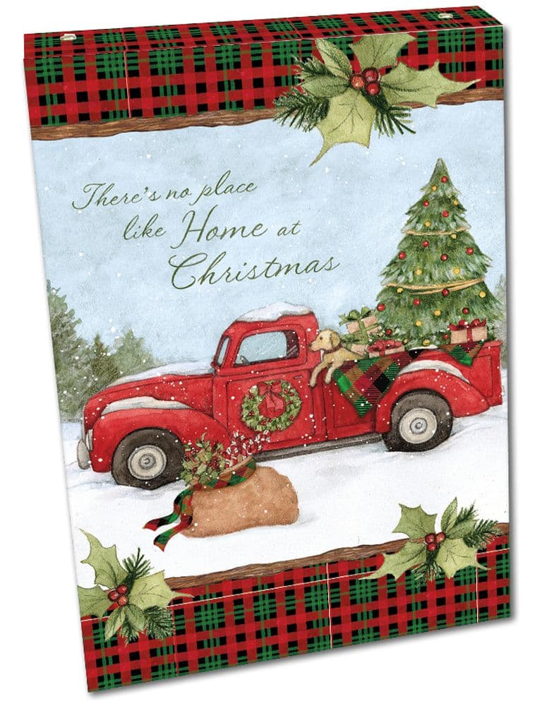 Home for Christmas Recipe Card Box by Susan Winget 2nd Product Detail  Image width="1000" height="1000"