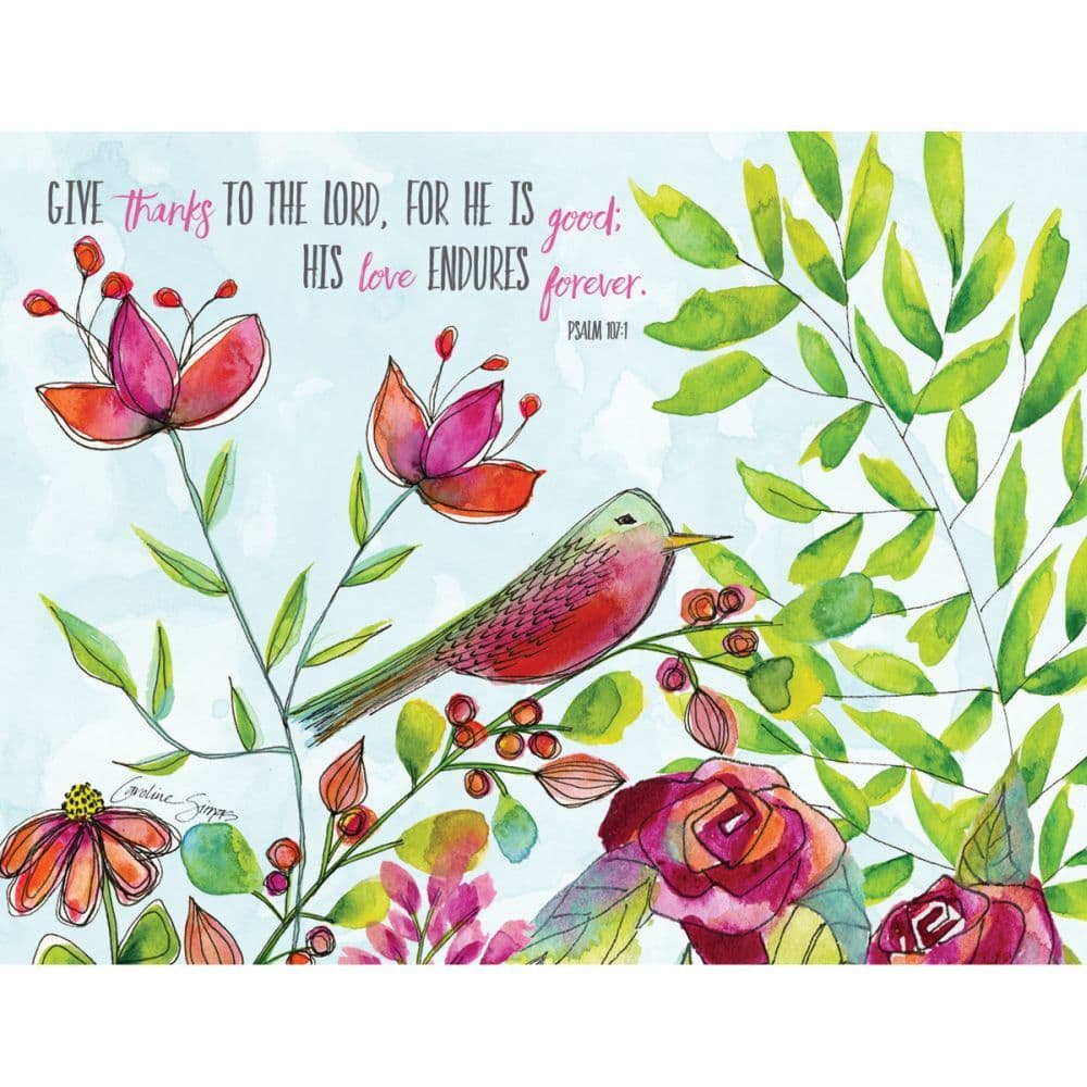 Multiple Blessings All Occasion Note Cards 18 pack by Caroline Simas 7th Product Detail  Image width=&quot;1000&quot; height=&quot;1000&quot;