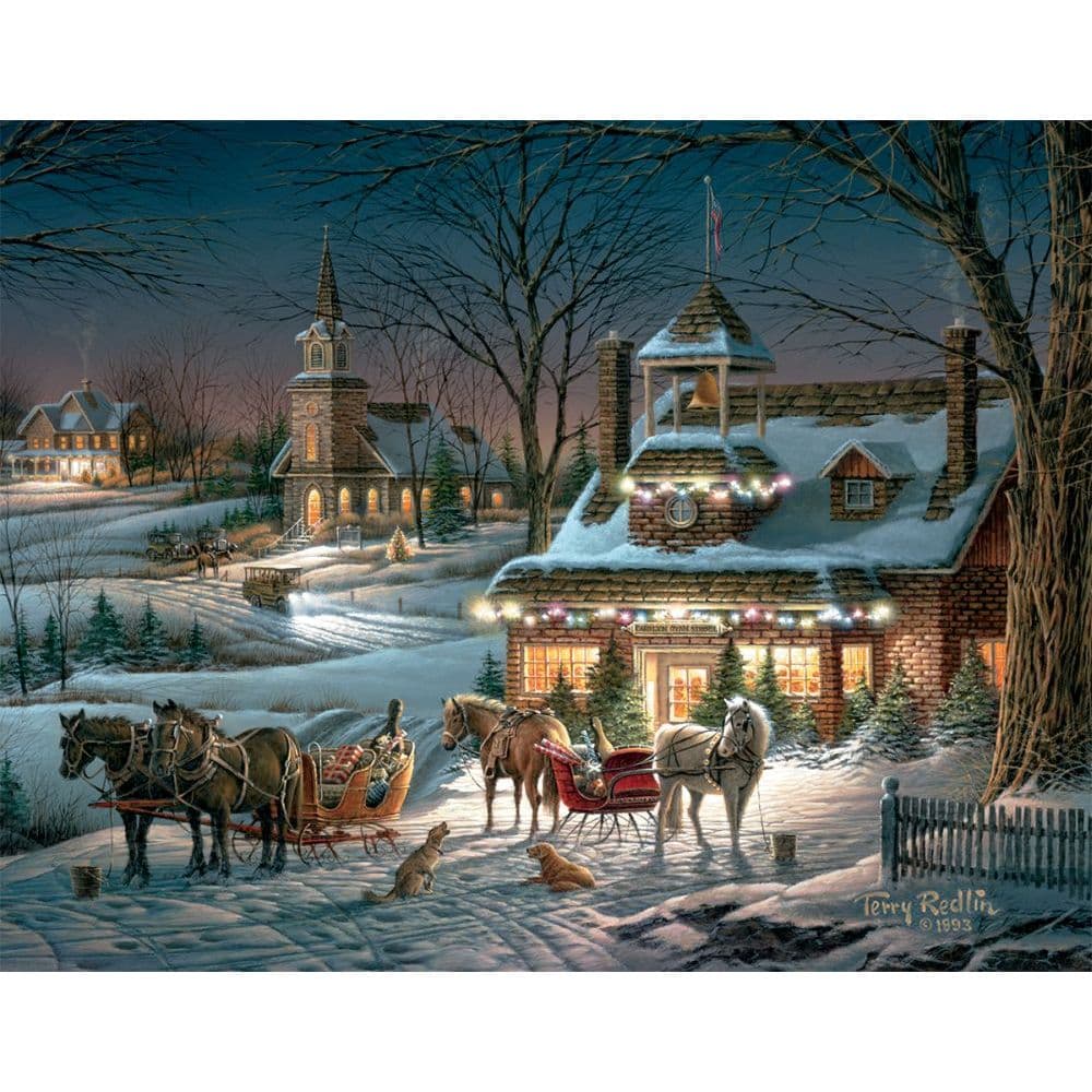 Evening Rehearsal Boxed Christmas Cards 18 pack w Decorative Box by Terry Redlin Main Product  Image width=&quot;1000&quot; height=&quot;1000&quot;