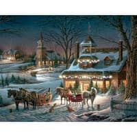 image Evening Rehearsal Boxed Christmas Cards 18 pack w Decorative Box by Terry Redlin Main Product  Image width="1000" height="1000"