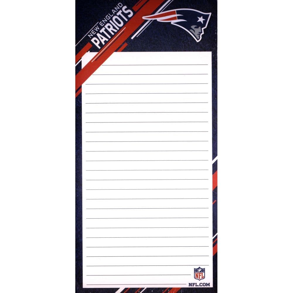 image New England Patriots List Pad 1 Pack Main Product  Image width="1000" height="1000"