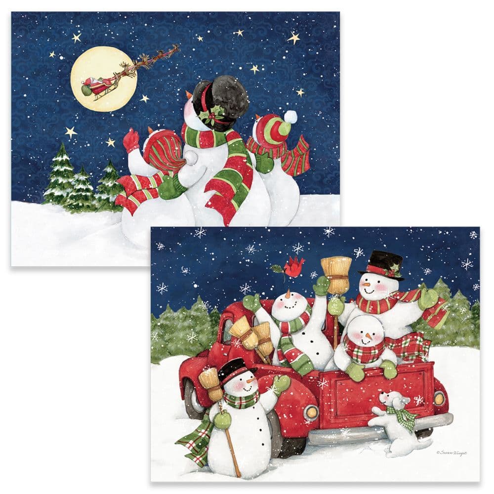 Up and Away Assorted Boxed Christmas Cards 18 pack w Decorative Box by Susan Winget Main Product  Image width=&quot;1000&quot; height=&quot;1000&quot;