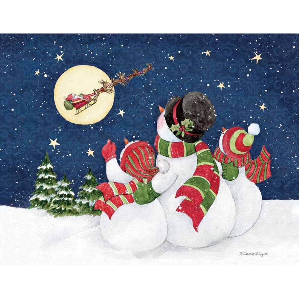 Up and Away Assorted Boxed Christmas Cards 18 pack w Decorative Box by Susan Winget 3rd Product Detail  Image width=&quot;1000&quot; height=&quot;1000&quot;