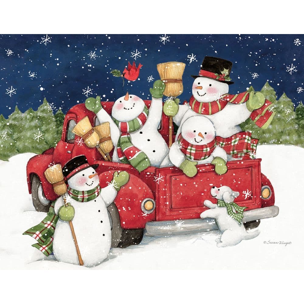 Up and Away Assorted Boxed Christmas Cards 18 pack w Decorative Box by Susan Winget 5th Product Detail  Image width=&quot;1000&quot; height=&quot;1000&quot;