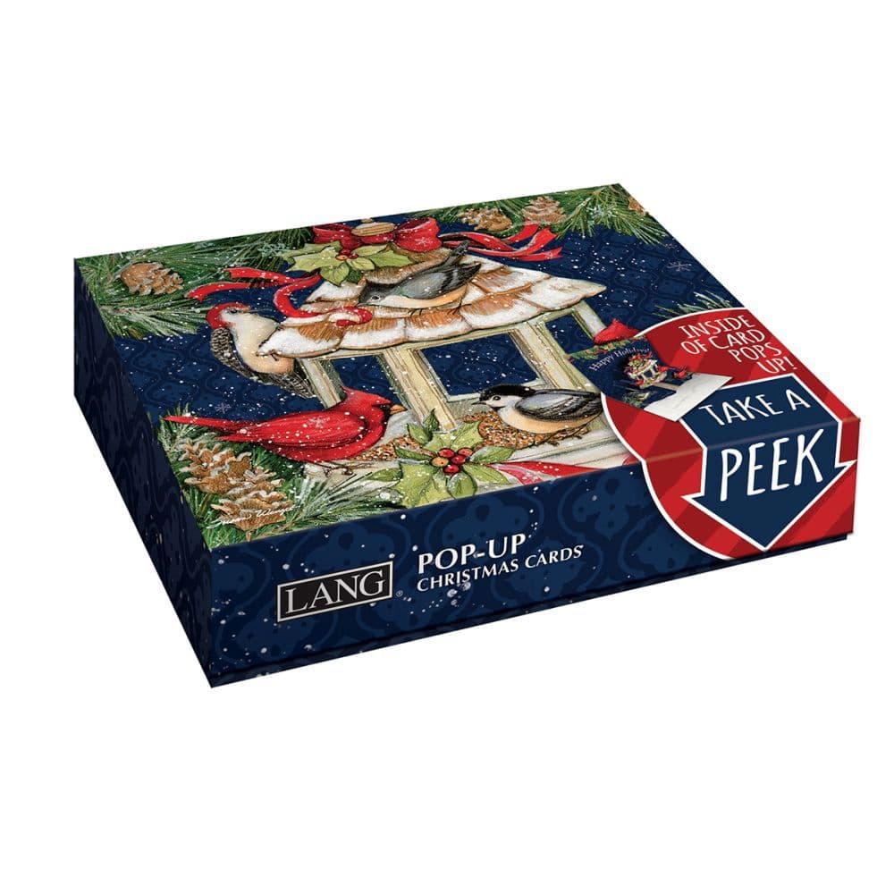 Cardinal Christmas 3D Pop Up Christmas Cards 8 pack by Susan Winget 2nd Product Detail  Image width="1000" height="1000"