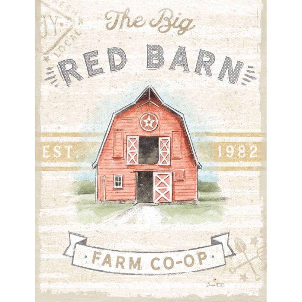 Farmhouse Mini Garden Flag by Chad Barrett 2nd Product Detail  Image width="1000" height="1000"