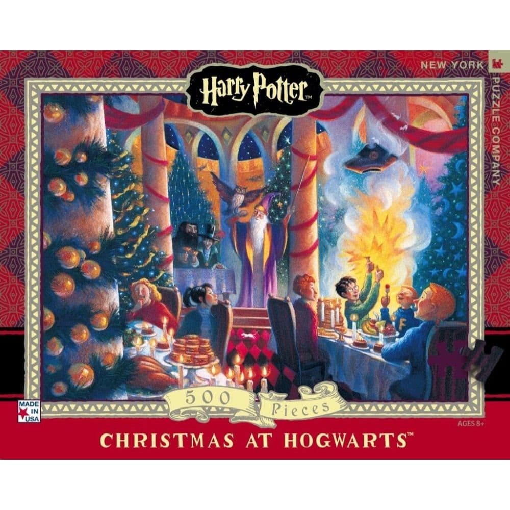Christmas at Hogwarts 500 Piece Puzzle Main Product  Image width="1000" height="1000"