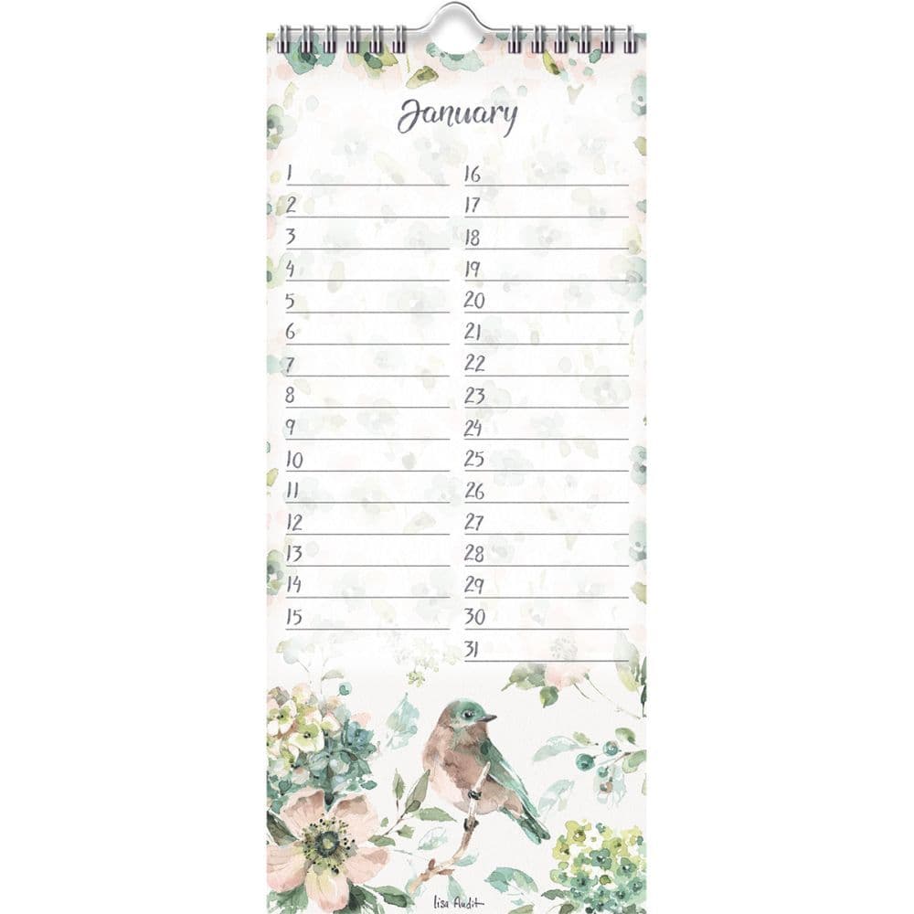 Watercolor Seasons Special Dates Organizer by Lisa Audit 2nd Product Detail  Image width="1000" height="1000"