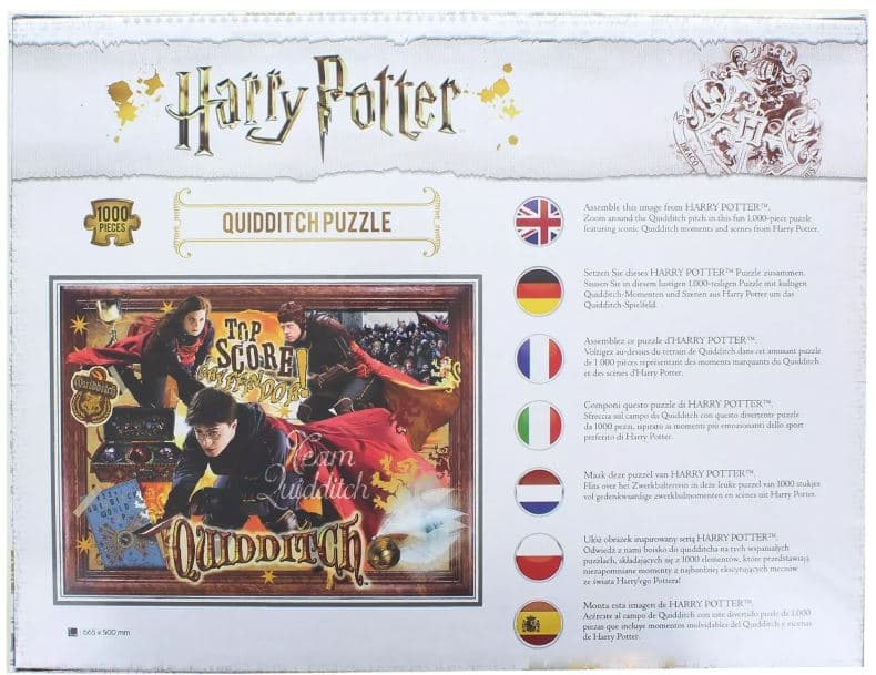Harry Potter Quidditch 1000pc Puzzle 2nd Product Detail  Image width=&quot;1000&quot; height=&quot;1000&quot;