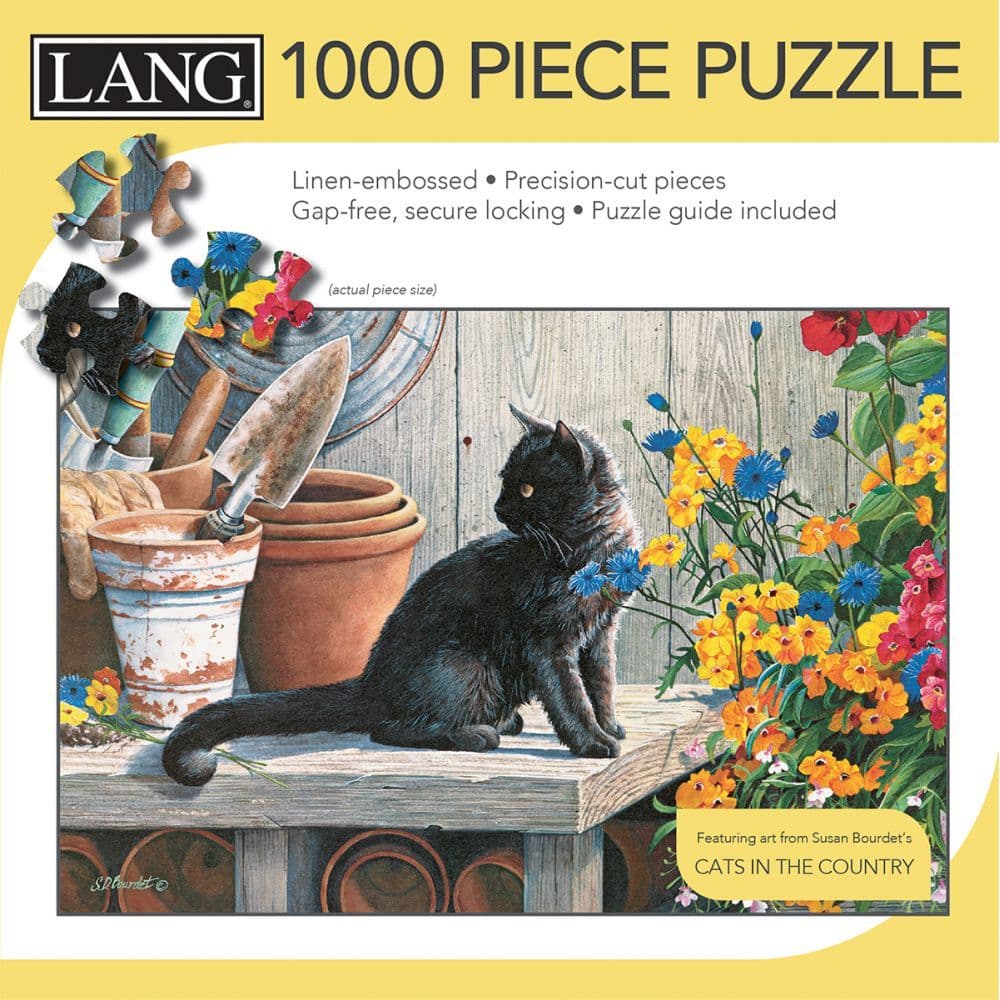 Green Paw 1000 Piece Puzzle by Susan Bourdet 3rd Product Detail  Image width=&quot;1000&quot; height=&quot;1000&quot;