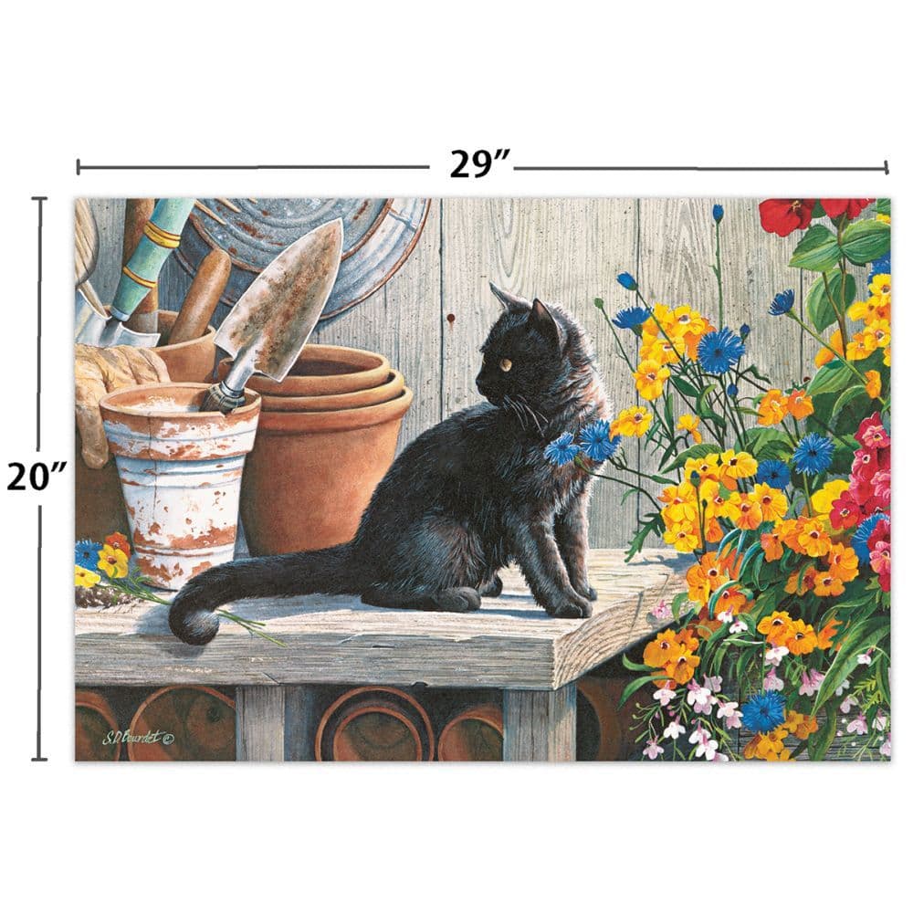 Green Paw 1000 Piece Puzzle by Susan Bourdet 5th Product Detail  Image width=&quot;1000&quot; height=&quot;1000&quot;