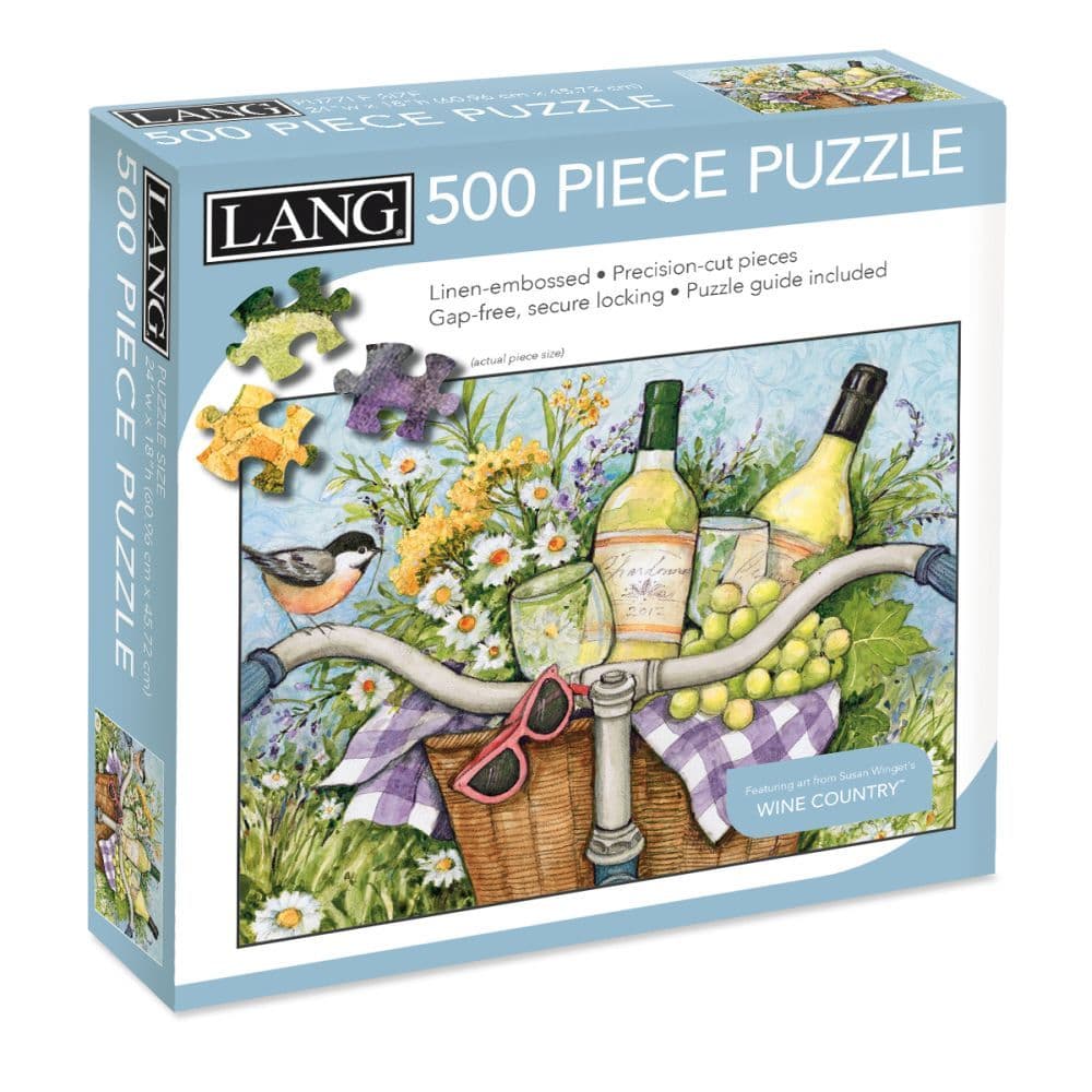 Garden Cheers 500 Piece Puzzle by Susan Winget Main Product  Image width=&quot;1000&quot; height=&quot;1000&quot;