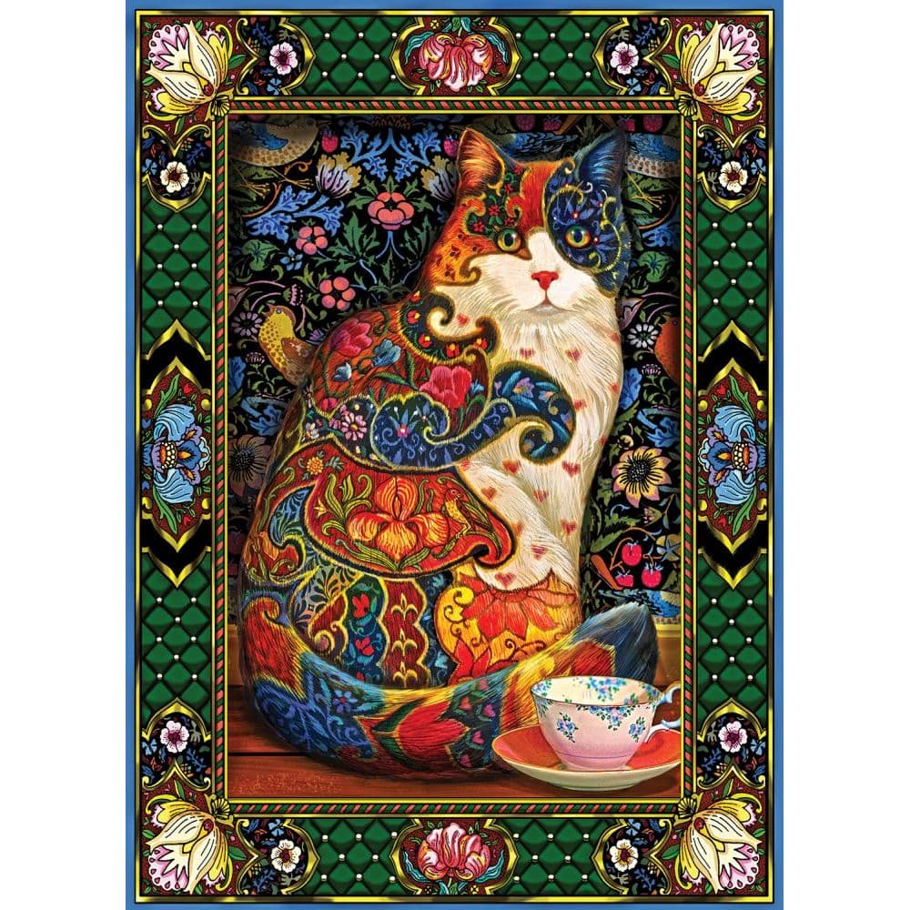 image Painted Cat 1000pc Puzzle 2 Main Product  Image width="1000" height="1000"