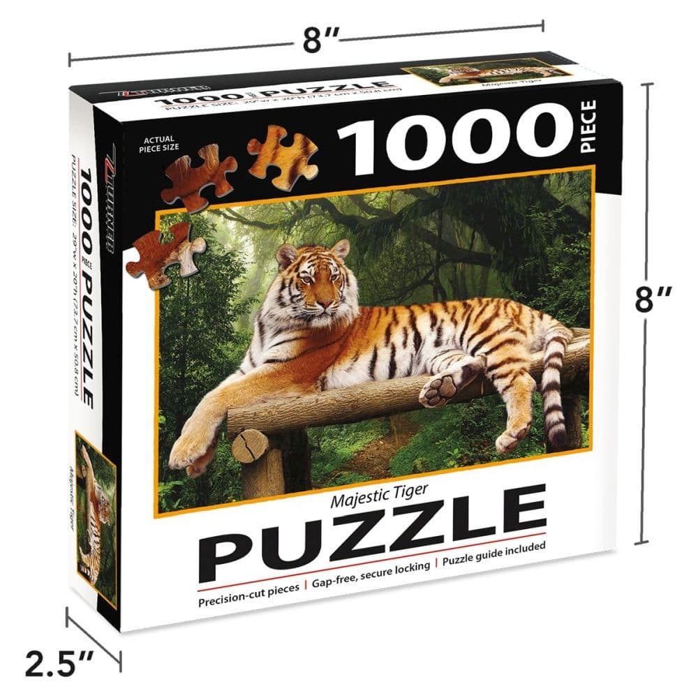 Majestic Tiger 1000Pc Puzzle 4th Product Detail  Image width=&quot;1000&quot; height=&quot;1000&quot;