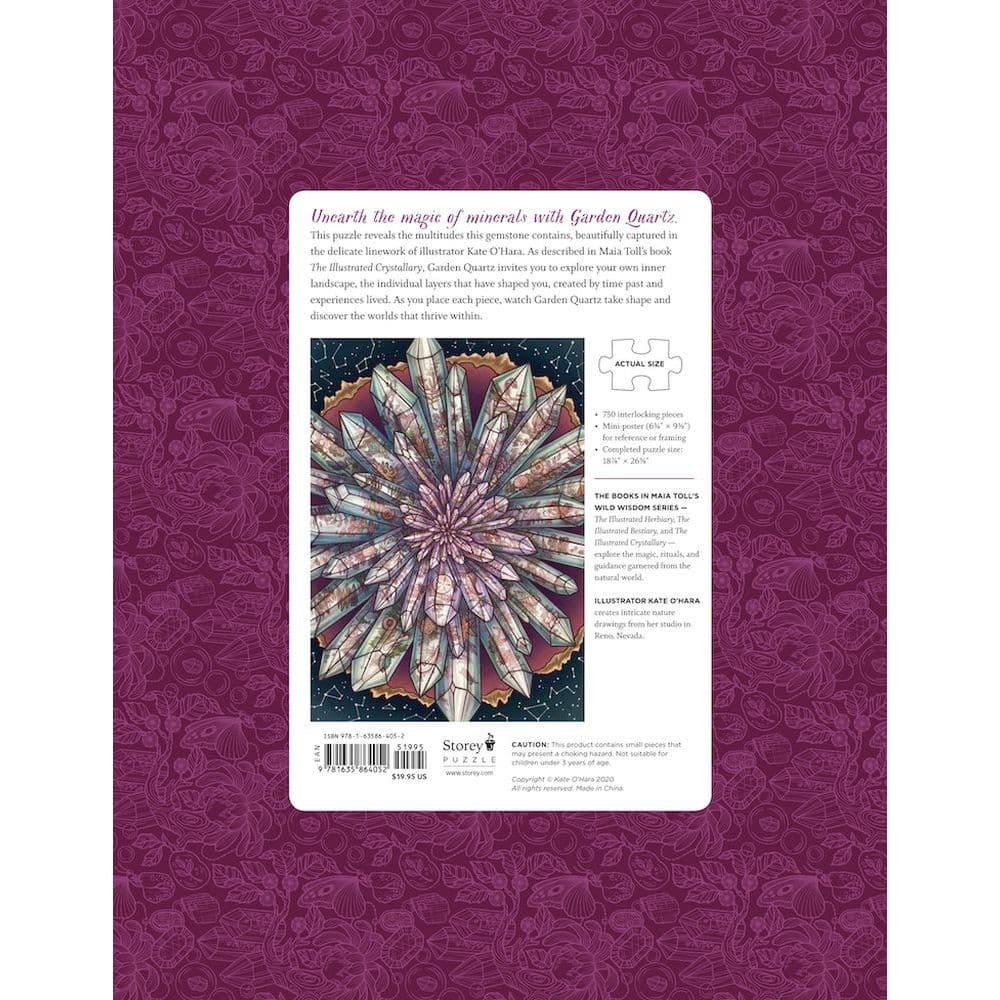 Garden Quartz 750pc Puzzle 4th Product Detail  Image width="1000" height="1000"