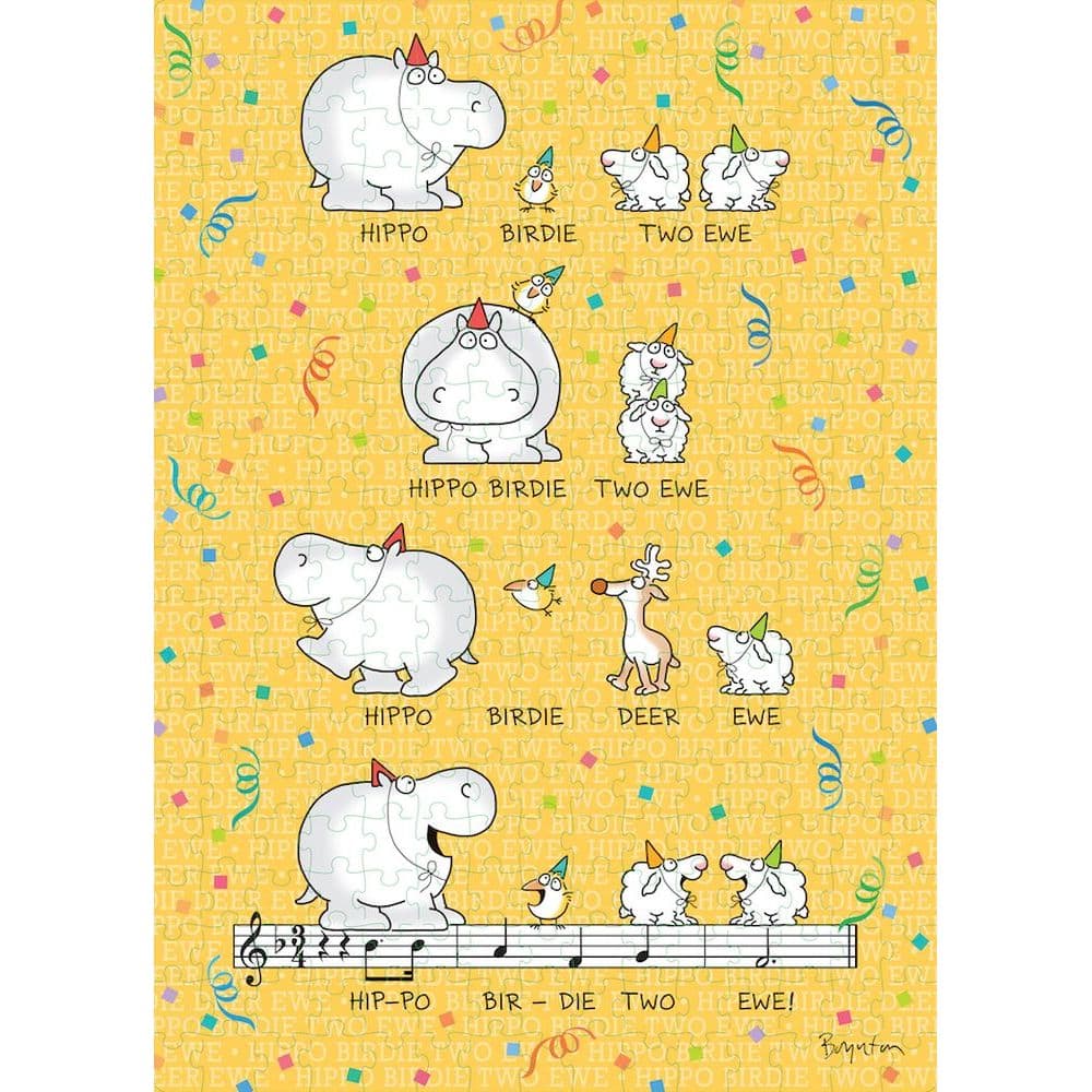 Hippo Birdie Two Ewe 300 Piece Puzzle 4th Product Detail  Image width=&quot;1000&quot; height=&quot;1000&quot;