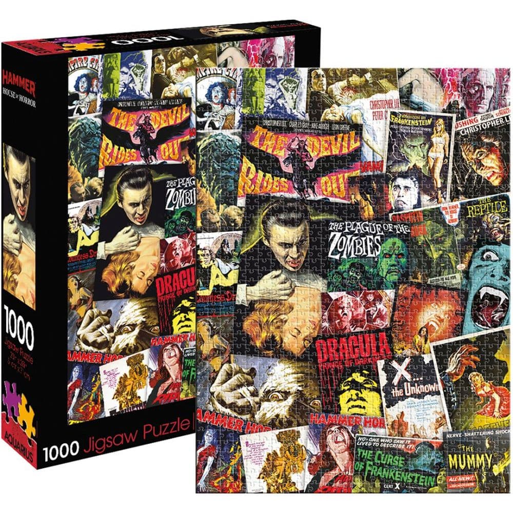 Hammer House of Horror 1000 Piece Puzzle 3rd Product Detail  Image width=&quot;1000&quot; height=&quot;1000&quot;