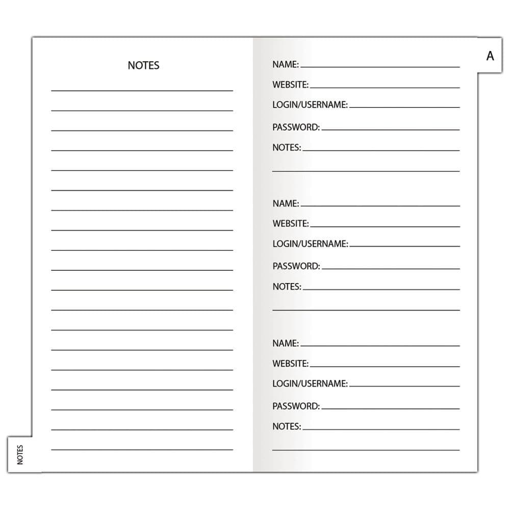 Executive Password Journal 3rd Product Detail  Image width=&quot;1000&quot; height=&quot;1000&quot;