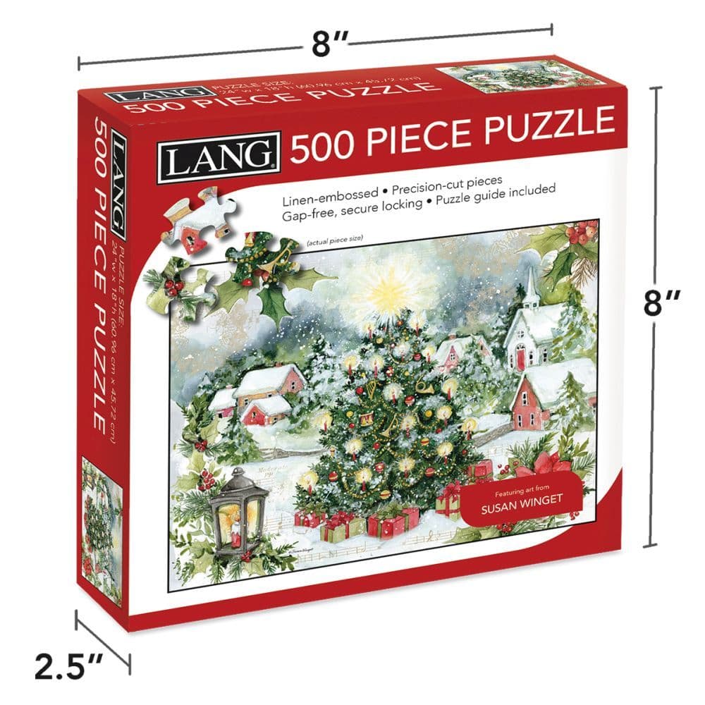 Christmas Tree 500 Piece Puzzle 4th Product Detail  Image width="1000" height="1000"