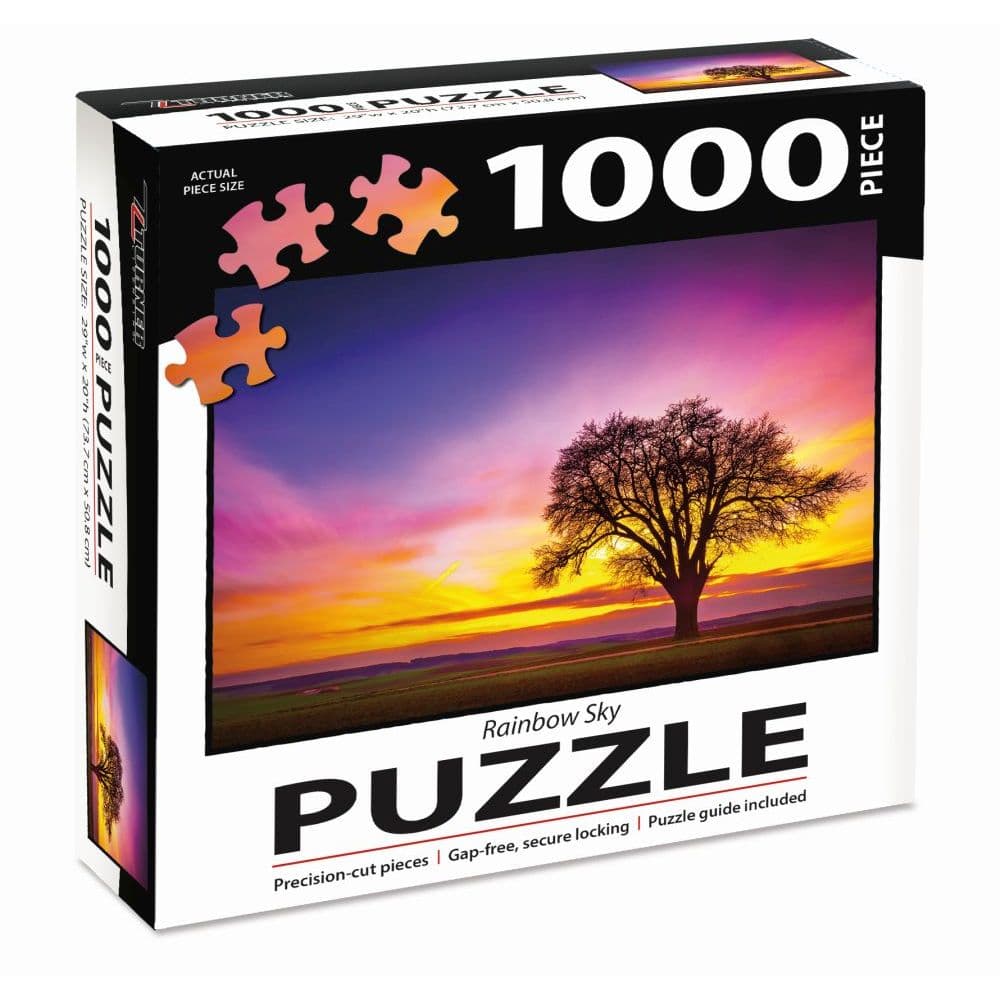 Rainbow Sky 1000 Piece Puzzle Main Product  Image width=&quot;1000&quot; height=&quot;1000&quot;
