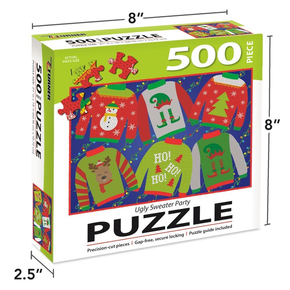 Ugly Sweater Party 500 Piece Puzzle 4th Product Detail  Image width="1000" height="1000"