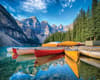 image Calm Canoes 1000 Piece Puzzle 2nd Product Detail  Image width=&quot;1000&quot; height=&quot;1000&quot;