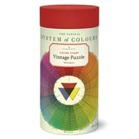 image Color Chart 1000 Piece Puzzle by Cavallini Main Product  Image width="1000" height="1000"