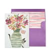 image Vase With Flowers And Kitty Birthday Card Main Product  Image width=&quot;1000&quot; height=&quot;1000&quot;