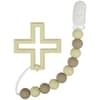 image Cross  Bead Silicone Teether 3rd Product Detail  Image width="1000" height="1000"