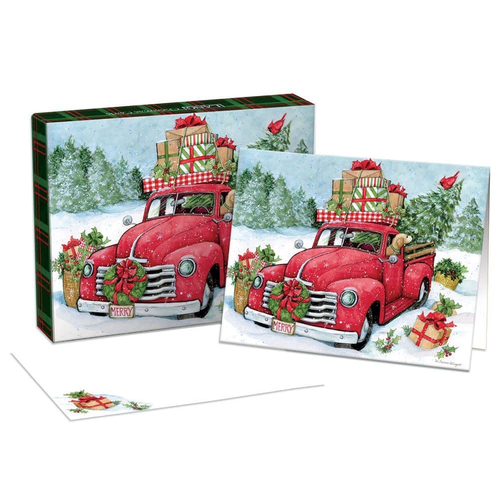 image Christmas Truck Box Christmas Cards Main Product  Image width="1000" height="1000"