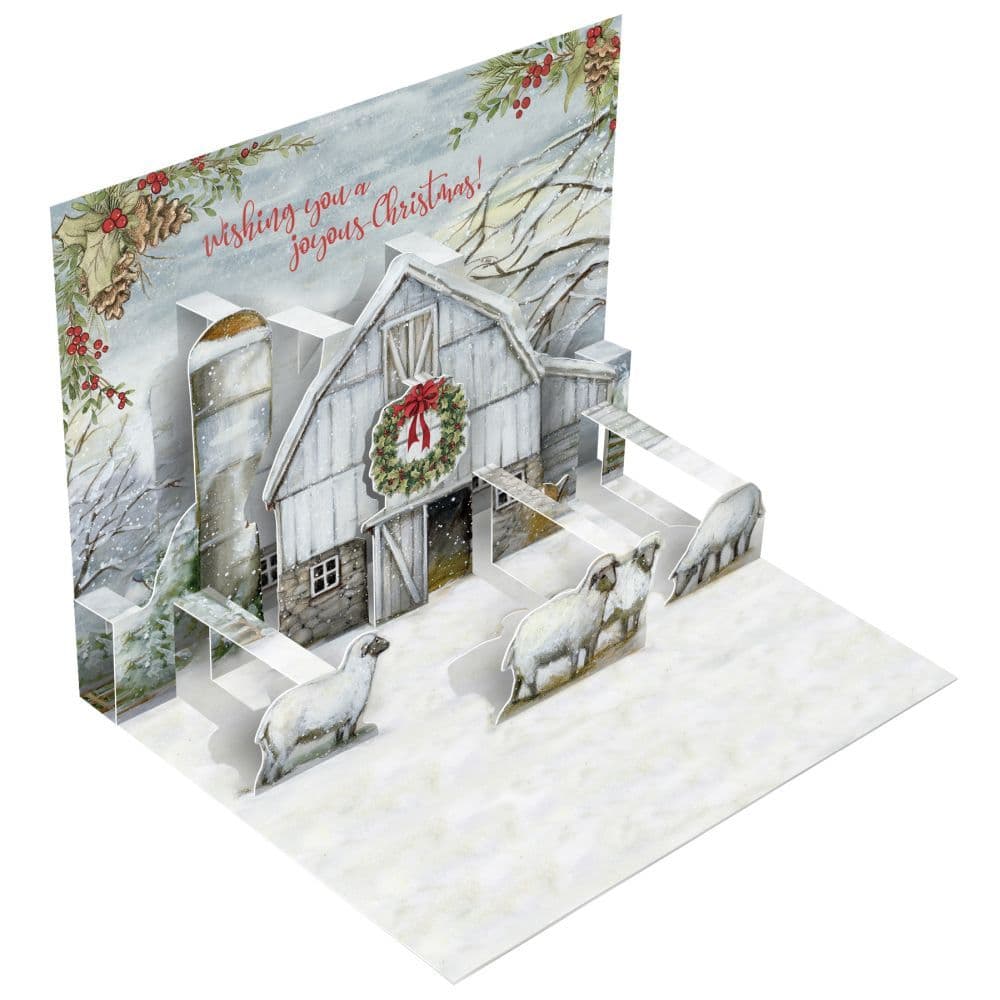 Lord Is My Shepherd 3D Pop Up Christmas Cards 8 pack by Susan Winget Main Product  Image width="1000" height="1000"
