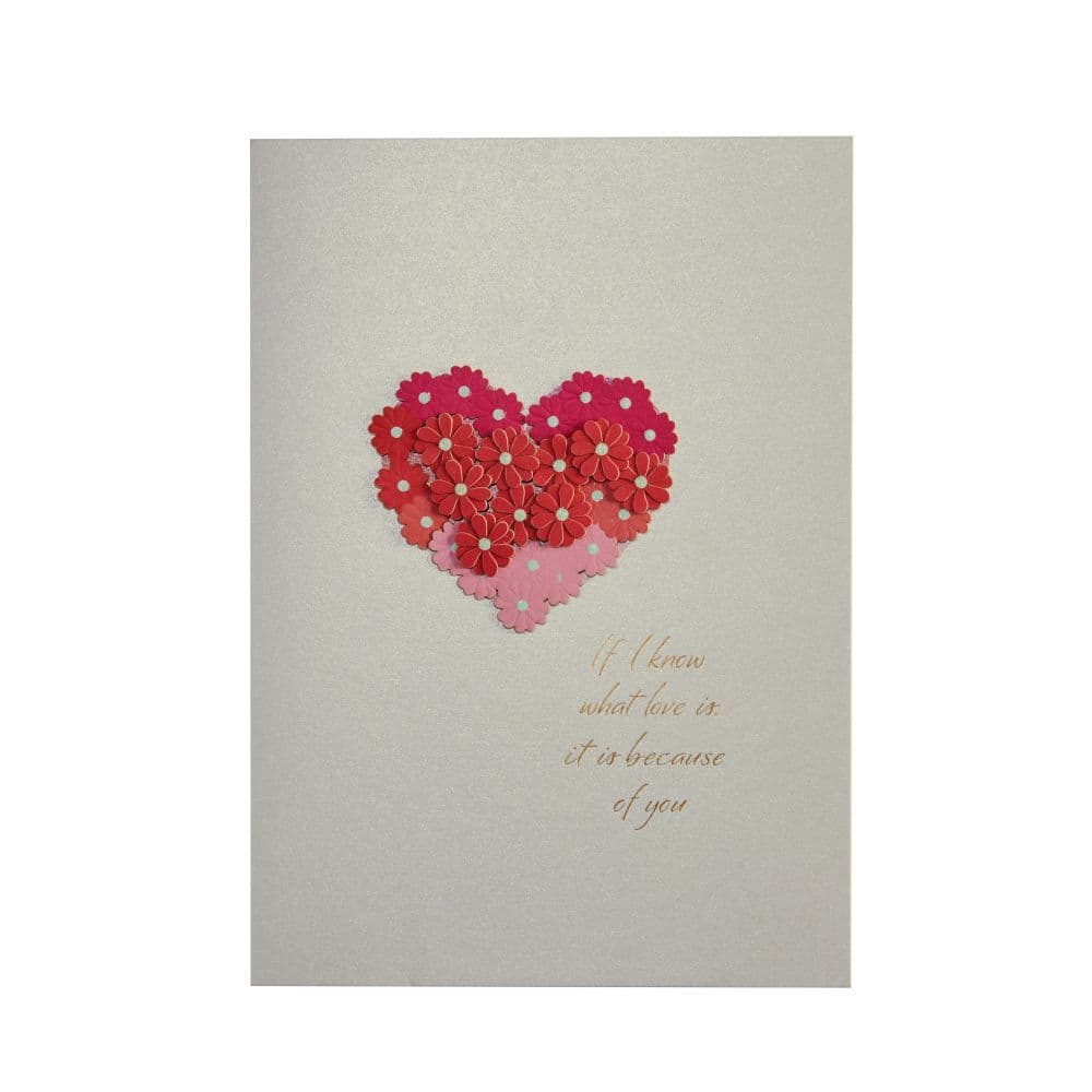 Flower Heart Greeting Card 2nd Product Detail  Image width=&quot;1000&quot; height=&quot;1000&quot;