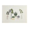 image Row Of Vases And Plants Greeting Card 2nd Product Detail  Image width="1000" height="1000"