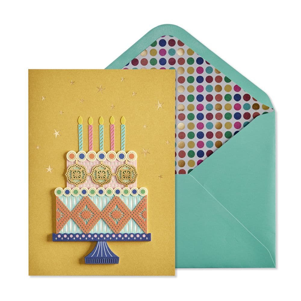 Birthday Cake Greeting Card Main Product  Image width="1000" height="1000"