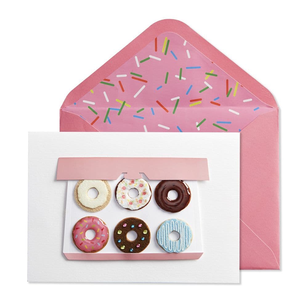 Donuts Birthday Card Main Product  Image width="1000" height="1000"