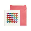 image Colorful Hearts Greeting Card Main Product  Image width="1000" height="1000"