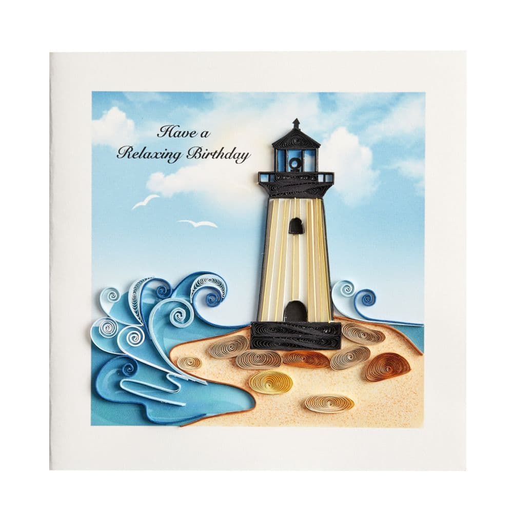 Lighthouse Greeting Card 2nd Product Detail  Image width="1000" height="1000"