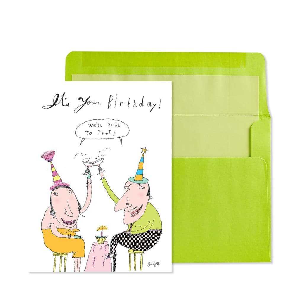 Its Your Birthday Couple Greeting Card Main Product  Image width="1000" height="1000"