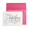 image Calligraphy F Ing Fabulous Birthday Greeting Card Main Product  Image width="1000" height="1000"