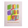 image Hooray Lettering Greeting Card 2nd Product Detail  Image width=&quot;1000&quot; height=&quot;1000&quot;