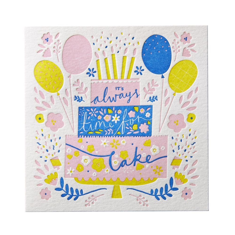 Its Always Time For Cake Greeting Card 2nd Product Detail  Image width="1000" height="1000"