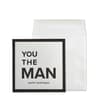 image You The Man  Greeting Card Main Product  Image width="1000" height="1000"
