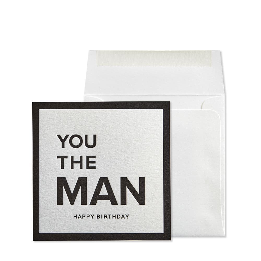 You The Man  Greeting Card Main Product  Image width="1000" height="1000"