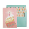 image Slice Of Cake Greeting Card Main Product  Image width="1000" height="1000"