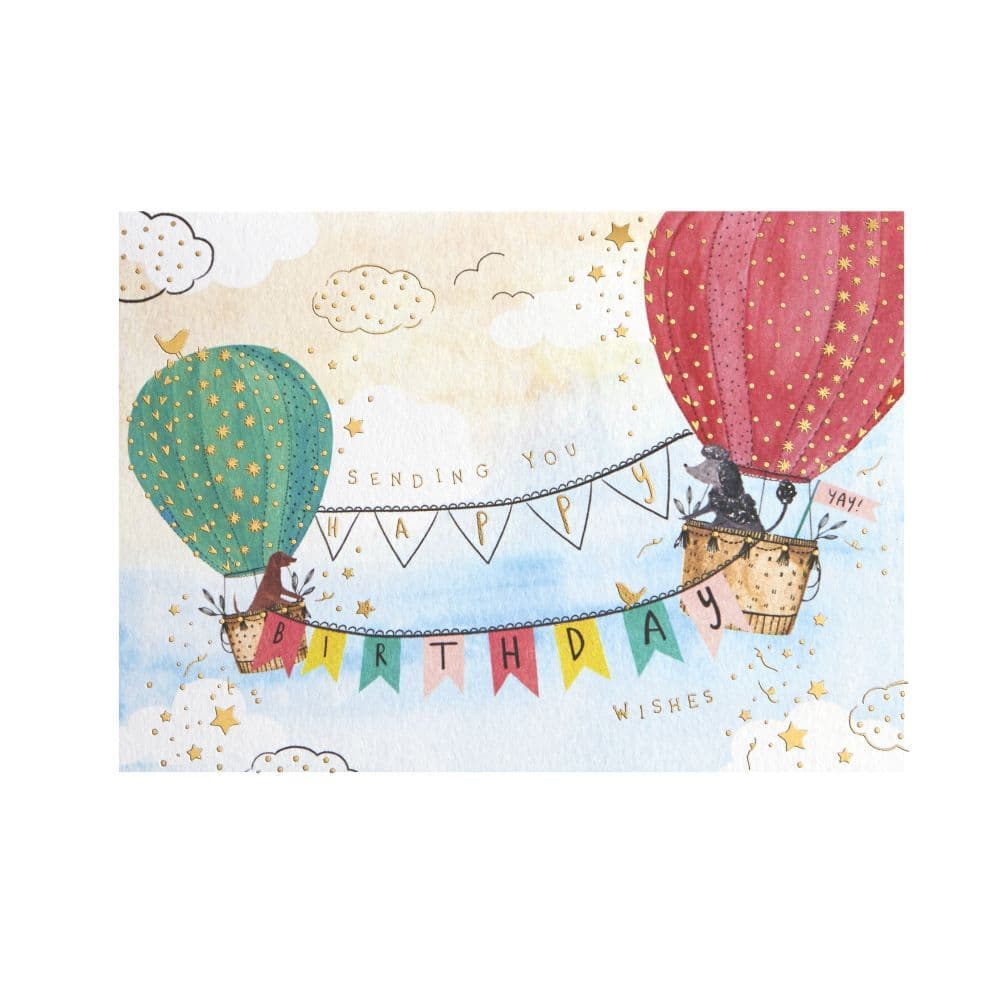 Hot Air Balloons Greeting Card 2nd Product Detail  Image width="1000" height="1000"
