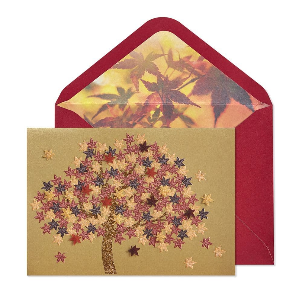 image Vellum Japanese Maple Tree Blank Card Main Product  Image width="1000" height="1000"