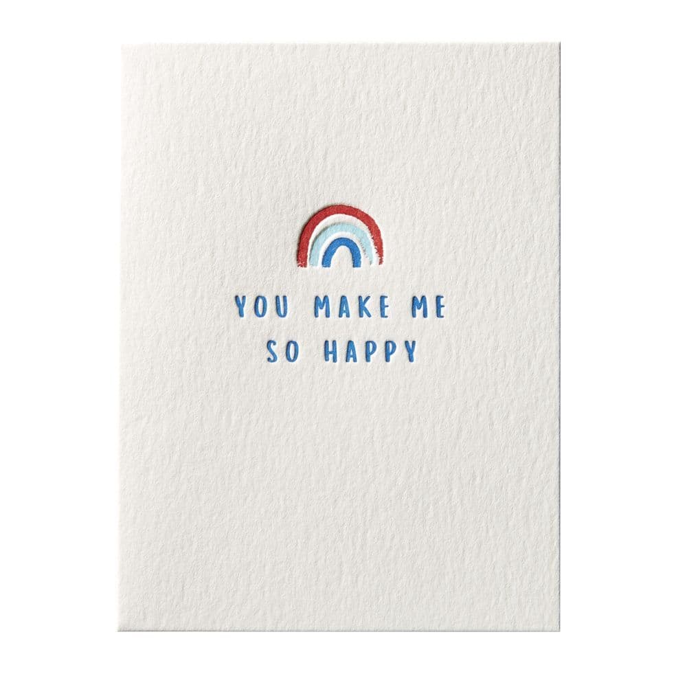 Rainbow So Happy Friendship Card First Alternate Image width="1000" height="1000"