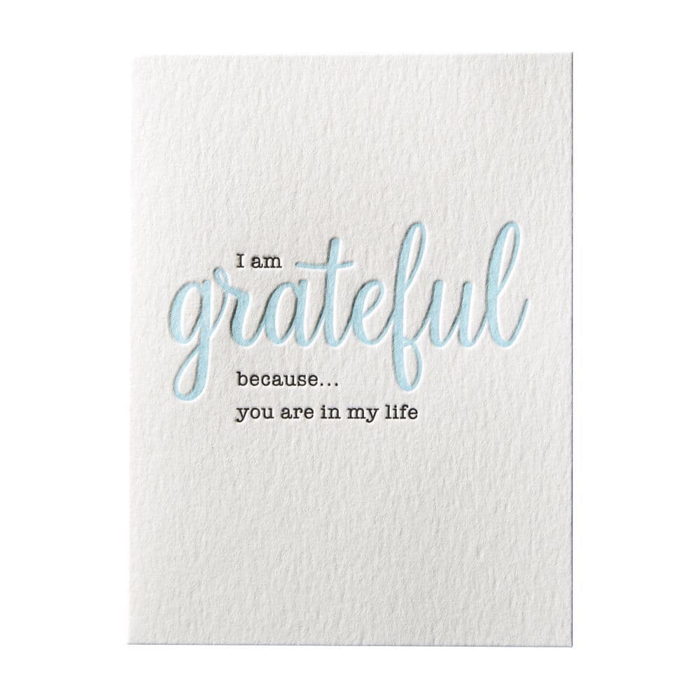 Grateful You Are In My Life Greeting Card 2nd Product Detail  Image width="1000" height="1000"