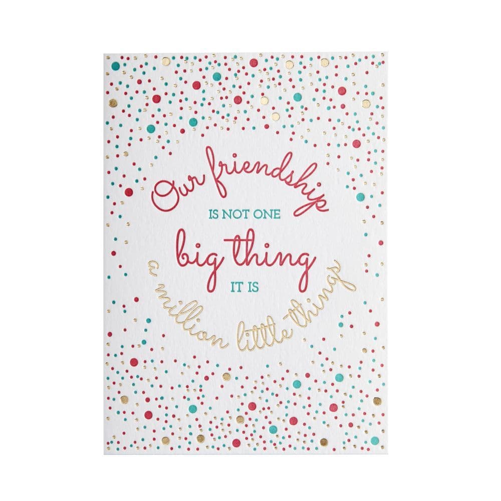 Friend Million Things Greeting Card 2nd Product Detail  Image width="1000" height="1000"