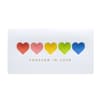 image Row Of Hearts Greeting Card 2nd Product Detail  Image width="1000" height="1000"